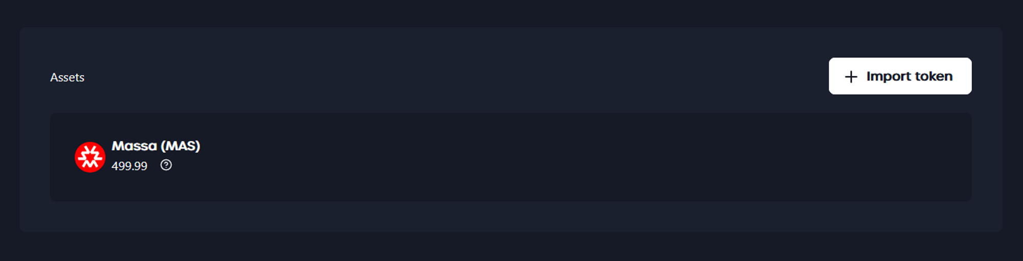 Import Token